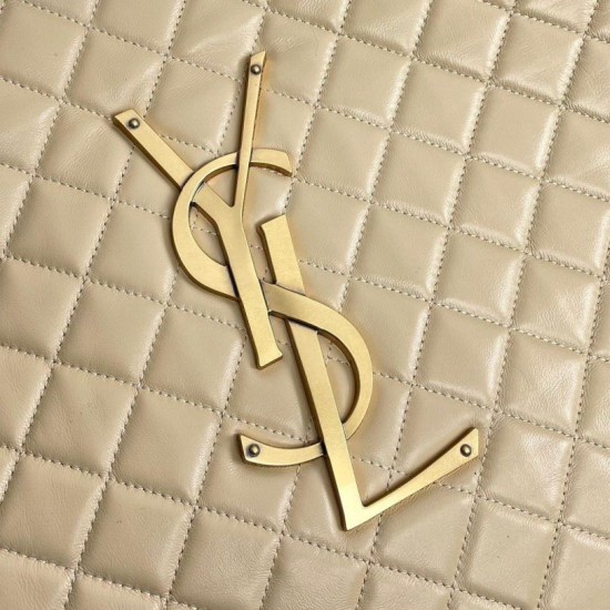 Replica YSL Saint Laurent Icare Maxi Shopping Bag Beige
