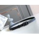 Fake Dior Saddle 20MM Belt Matte Calfskin Black  Replica