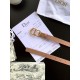 Replica Dior Saddle 20MM Belt Calfskin Nude 
