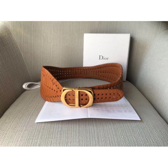 Replica Dior 30 Montaigne 40MM Belt Camel
