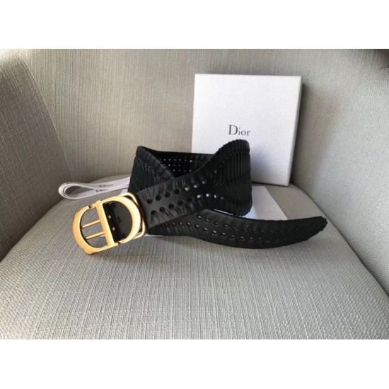 Fake Dior 30 Montaigne 40MM Belt Black  Replica