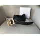 Fake Dior 30 Montaigne 40MM Belt Black  Replica