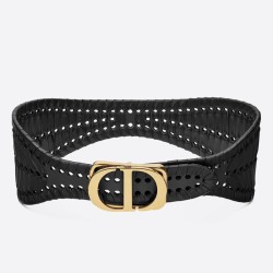 Fake Dior 30 Montaigne 40MM Belt Black  Replica