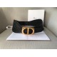 Fake Dior 30 Montaigne 40MM Belt Black  Replica