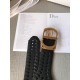 Fake Dior 30 Montaigne 40MM Belt Black  Replica