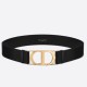 Fake Dior 30 Montaigne 40MM Belt Smooth Calfskin Black Replica