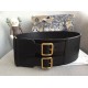 Replica Dior D-Waist Belt 100MM Black Replica Dior D-Waist Belt 100MM Black