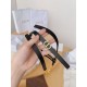 Fake Dior Caro 15MM Belt Calfskin and Chain Black Replica