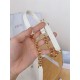 Replica Dior Caro 15MM Belt Calfskin and Chain White