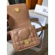 Fake Dior Caro 15MM Belt with Removable Pouch Beige  Replica