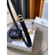 Replica Dior Caro 15MM Belt with Removable Pouch Black 