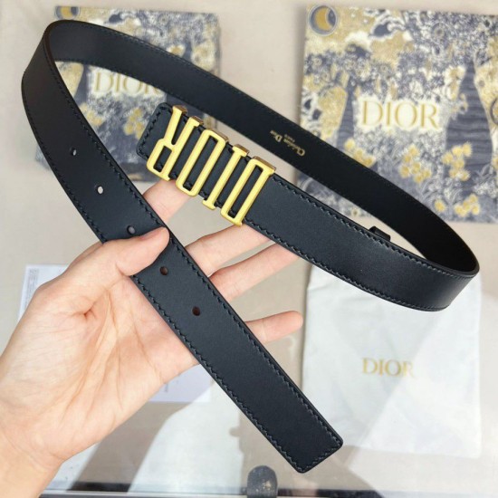 Replica Dior D-Fence 30MM Belt Black 