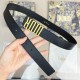 Replica Dior D-Fence 30MM Belt Black 