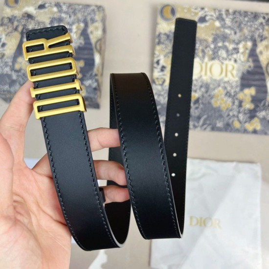 Replica Dior D-Fence 30MM Belt Black 