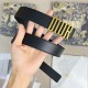 Replica Dior D-Fence 30MM Belt Black 