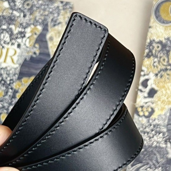 Replica Dior D-Fence 30MM Belt Black 