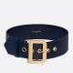 Replica Dior Diorquake 55MM Belt Dark Blue Replica Dior Diorquake 55MM Belt Dark Blue