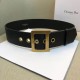 Replica Dior Diorquake 55MM Belt Black