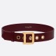 Fake Dior Diorquake 35MM Belt Bordeaux Replica Replica Dior Diorquake 35MM Belt Bordeaux