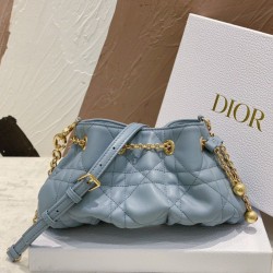 Replica Dior Ammi Small Bag Macrocannage Blue