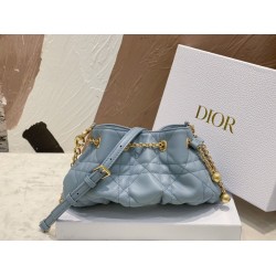 Replica Dior Ammi Small Bag Macrocannage Blue