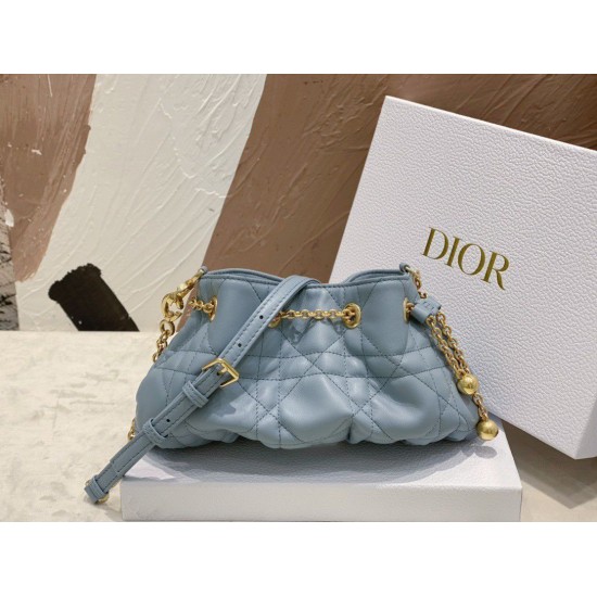 Replica Dior Ammi Small Bag Macrocannage Blue Replica Dior Ammi Small Bag Macrocannage Blue