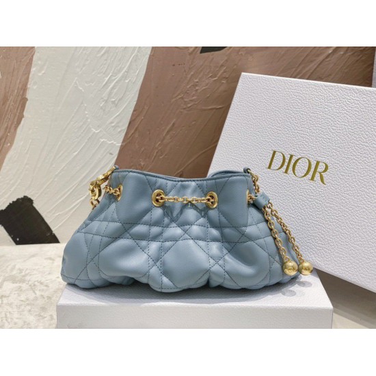 Replica Dior Ammi Small Bag Macrocannage Blue Replica Dior Ammi Small Bag Macrocannage Blue