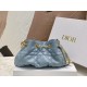 Replica Dior Ammi Small Bag Macrocannage Blue Replica Dior Ammi Small Bag Macrocannage Blue