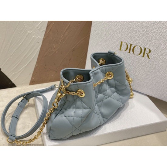 Replica Dior Ammi Small Bag Macrocannage Blue Replica Dior Ammi Small Bag Macrocannage Blue