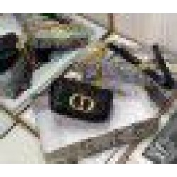 Replica Dior Micro Caro Bag Cannage Black Fake Dior Micro Caro Bag Cannage Black Replica