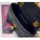 Fake Dior Micro Caro Bag Cannage Black Replica