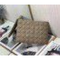 Fake Dior Large Caro Daily Pouch Beige Replica