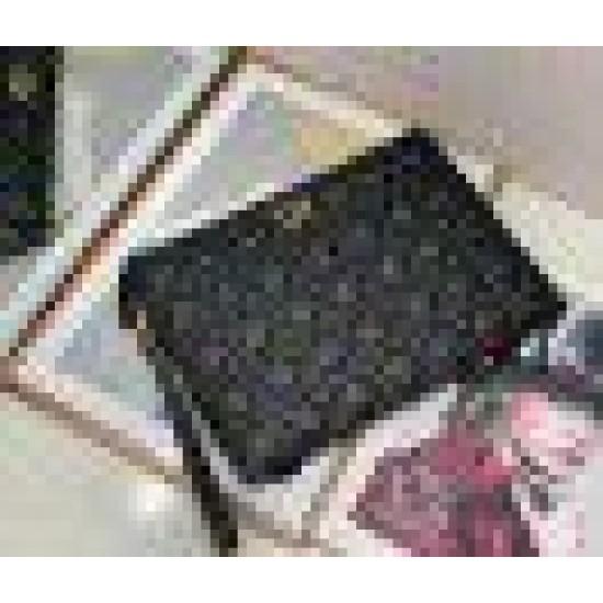 Fake Dior Large Caro Daily Pouch Black Replica