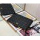 Fake Dior Large Caro Daily Pouch Black Replica