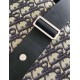 Fake Dior Changing Bag Dior Oblique Canvas Blue Replica