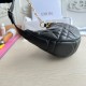 Replica Dior CD Lounge Shouder Bag Black Macrocannage Lambskin