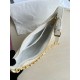 Replica Dior CD Lounge Shoulder Bag White Macrocannage Lambskin