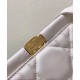 Fake Christian Dior Caro Colle Noire Clutch With Chain Bag Replica