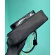 Replica Prada Re-Nylon And Brushed Leather Mini-bag 1BC198 Black
