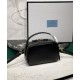 Fake Prada Odette Leather Mini-bag 1BH203 Black Replica