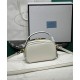 Replica Prada Odette Leather Mini-bag 1BH203 Cream