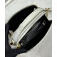 Replica Prada Odette Leather Mini-bag 1BH203 Cream