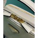 Replica Prada Odette Leather Mini-bag 1BH203 Cream