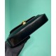 Replica Prada Brushed Leather Shoulder Bag 1BD345 Black Fake Prada Brushed Leather Shoulder Bag 1BD345 Black Replica