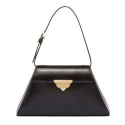 Replica Prada Medium Brushed Leather Handbag 1BD343