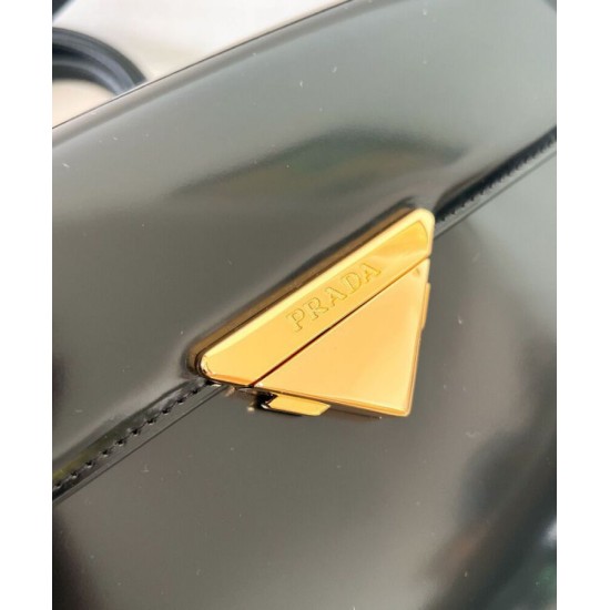 Fake Prada Medium Brushed Leather Handbag 1BD343 Replica Replica Prada Medium Brushed Leather Handbag 1BD343