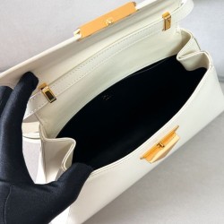 Replica Prada Medium Brushed Leather Handbag 1BD343