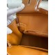Replica Hermes Birkin 25 Retourne Bag Craie Clemence