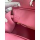 Replica Hermes Birkin 25 Retourne Bag Pink Clemence