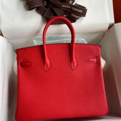 Replica Hermes Birkin 25 Retourne Bag Vert Vertigo Clemence